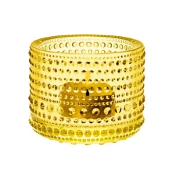 Iittala Kastehelmi tealight candleholder 64 mm, lemon