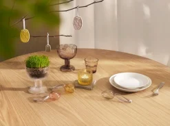 Iittala Kastehelmi tealight candleholder 64 mm, lemon