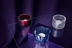 Iittala Kastehelmi tealight candleholder 64 mm, clear