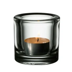 Iittala Kivi tealight candleholder, clear