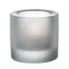 Iittala Kivi tealight candleholder, matt frosted