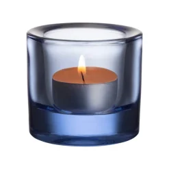 Iittala Kivi votive, water blue