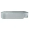Iittala Kuru ceramic bowl 370 x 75 mm, light grey