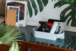 Iittala Kuru ceramic bowl 370 x 75 mm, light grey