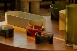 Iittala Kuru ceramic bowl 370 x 75 mm, light grey