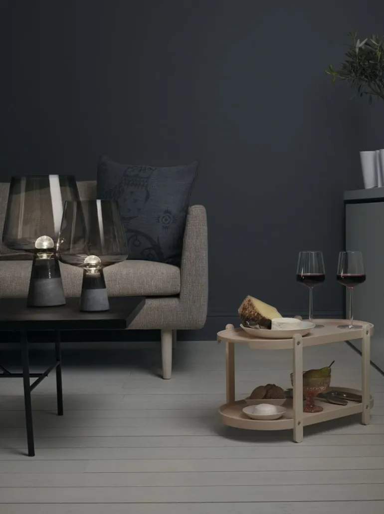 Iittala Leimu table lamp 38 cm, grey