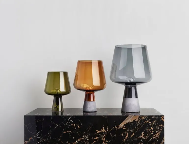 Iittala Leimu table lamp 38 cm, grey