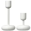 Iittala Nappula candleholder, white, 2-pack