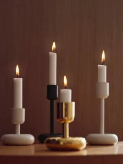 Iittala Nappula candleholder, white, 2-pack