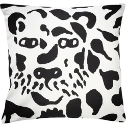 Iittala OTC Cheetah cushion cover, 47 x 47 cm, black - white