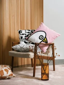 Iittala OTC Frutta cushion cover, 47 x 47 cm, black - white