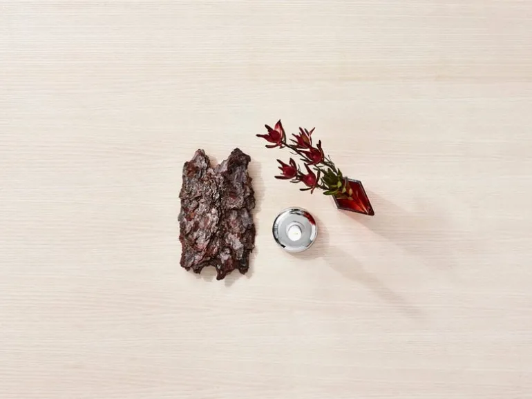 Iittala Ruutu vase, 115 x 140 mm, cranberry