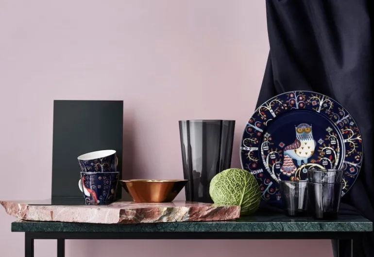 Iittala Taika cappuccino cup 0,2 l, blue