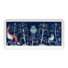Iittala Taika plate, rectangle, 12 x 24 cm, blue