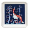 Iittala Taika plate, square, 12 x 12 cm, blue