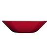 Iittala Teema deep plate 21 cm, red