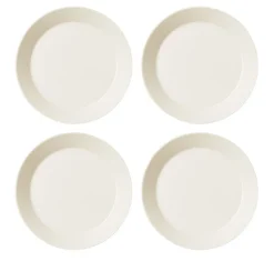 Iittala Teema plate 21 cm, white, 4 pcs