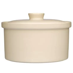 Iittala Teema pot with lid, 2,3 L, beige