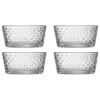 Iittala Tundra bowl, 25 cl, 4 pcs, clear