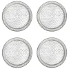 Iittala Tundra plate, 154 mm, 4 pcs, clear