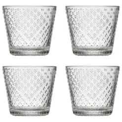 Iittala Tundra tumbler, 29 cl, 4 pcs, clear