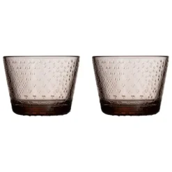 Iittala Tundra tumbler, 16 cl, 2 pcs, linen