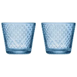 Iittala Tundra tumbler, 29 cl, 2 pcs, aqua