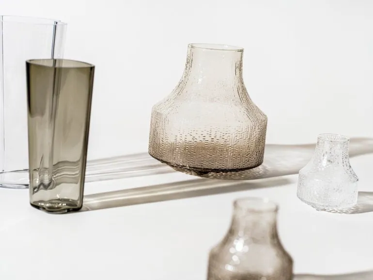 Iittala Ultima Thule glass vase, 82 x 97 mm, clear