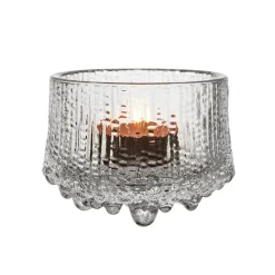 Iittala Ultima Thule tealight candleholder, clear