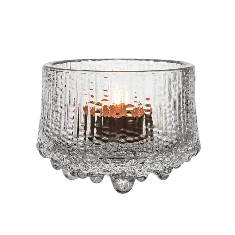 Iittala Ultima Thule tealight candleholder, clear