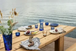 Iittala Valkea tealight candleholder, 60 mm, ultramarine blue