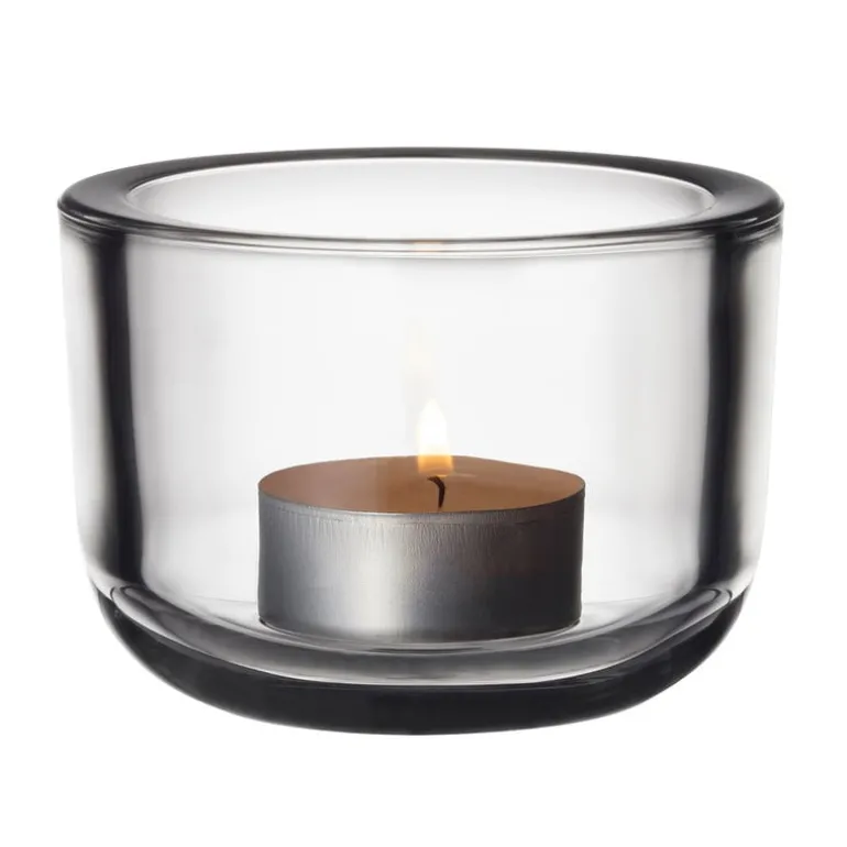 Iittala Valkea tealight candleholder 60 mm, clear