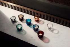 Iittala Valkea tealight candleholder 60 mm, turquoise