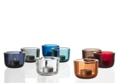 Iittala Valkea tealight candleholder 60 mm, seville orange