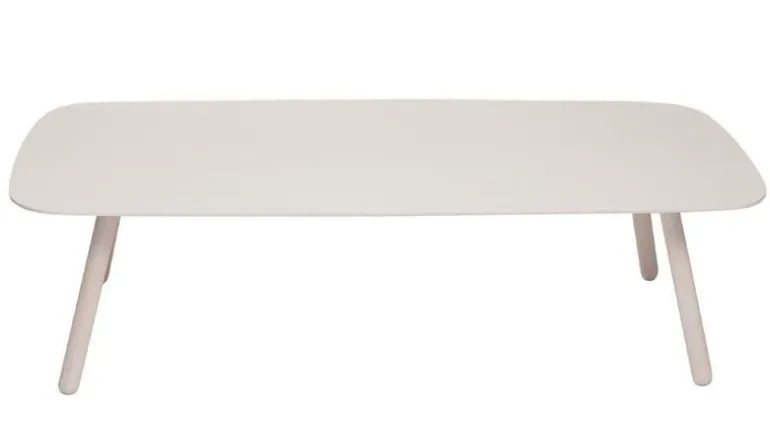 Inno Bondo Wood coffee table 120 cm, white stained ash