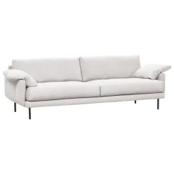 Interface Bebé sofa, 226 cm, beige Muru 472 - black metal