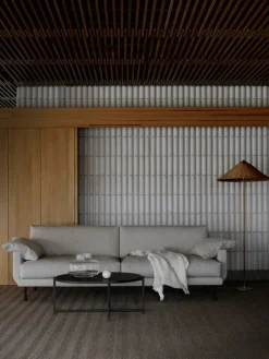 Interface Bebé sofa, 226 cm, grey Muru 470 - oak