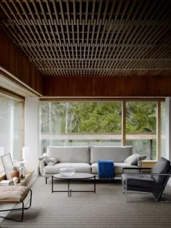 Interface Bebé sofa, 226 cm, grey Muru 470 - oak