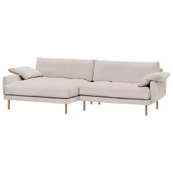Interface Bebé sofa w/ chaise longue, left, beige Jagger 3 - oak