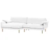 Interface Bebé sofa w/ chaise longue, left, white Jagger 1 - oak