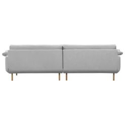Interface Bebé sofa w/ chaise longue, left, grey Muru 470 - oak