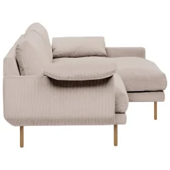 Interface Bebé sofa with chaise longue, right, beige Jagger 3 - oak