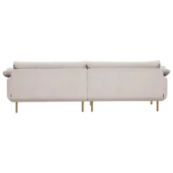 Interface Bebé sofa with chaise longue, right, beige Jagger 3 - oak