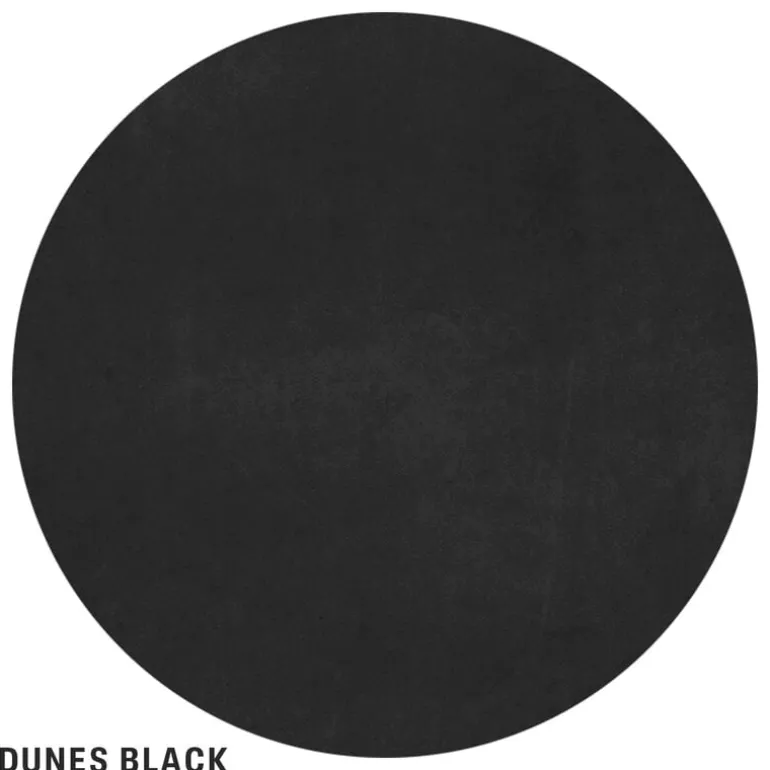 Interface Bug armchair, high, black leather Dunes