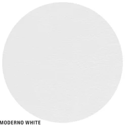 Interface Bug ottoman, white leather Moderno