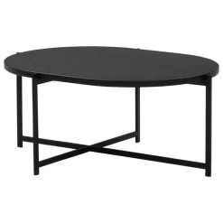 Interface Pilleri coffee table, 60 x 80 cm, black - black oak