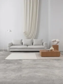 Interface Split rug, linen - white