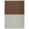 Interface Split rug, linen - toffee brown