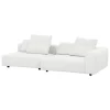 Interface Toast sofa, 270 cm, right, Arc 80 white