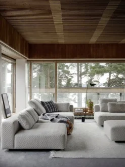 Interface Toast sofa, 270 cm, right, Arc 80 white